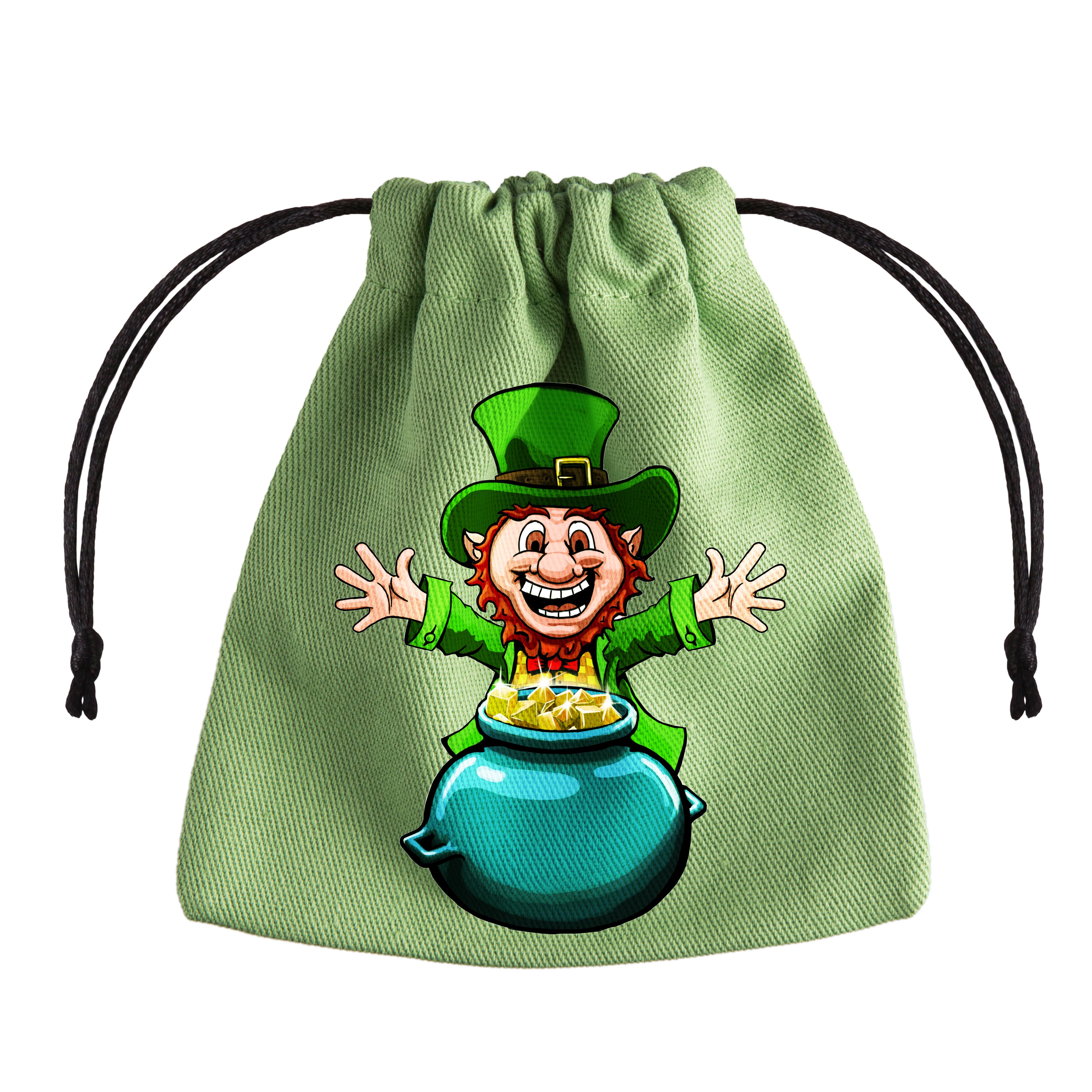Lucky Green Dice Bag - Pot of Gold Lucky Green Dice Bag - Pot of Gold
