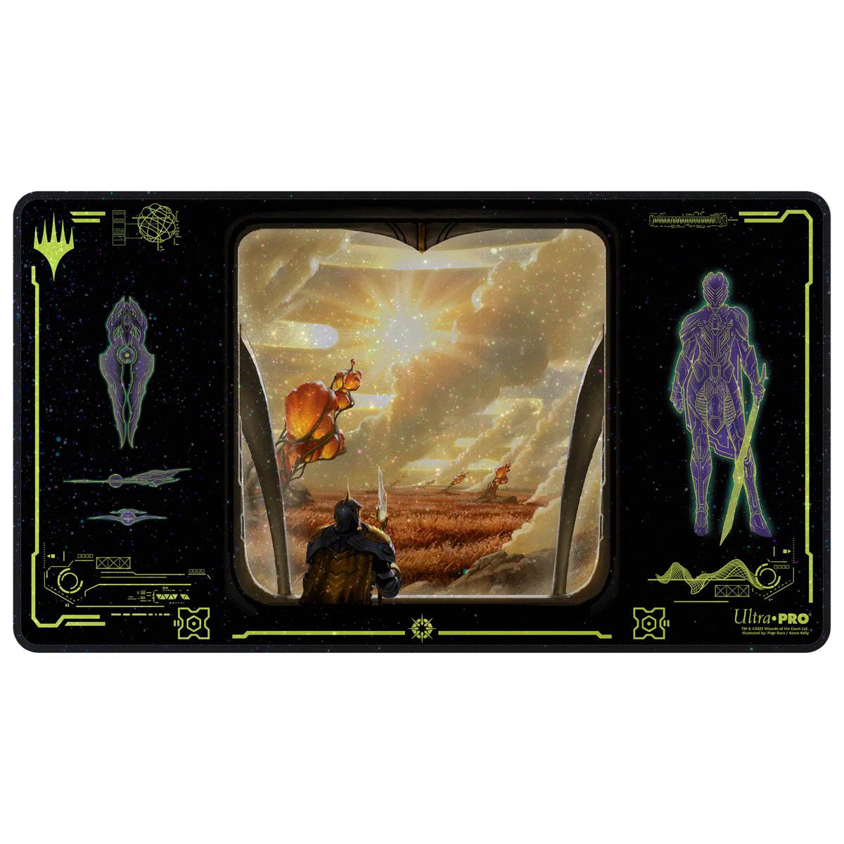 Ultra Pro - Edge of Eternities Holofoil Playmat White Mythic for Magic: The Gathering Ultra Pro - Edge of Eternities Holofoil Playmat White Mythic for Magic: The Gathering