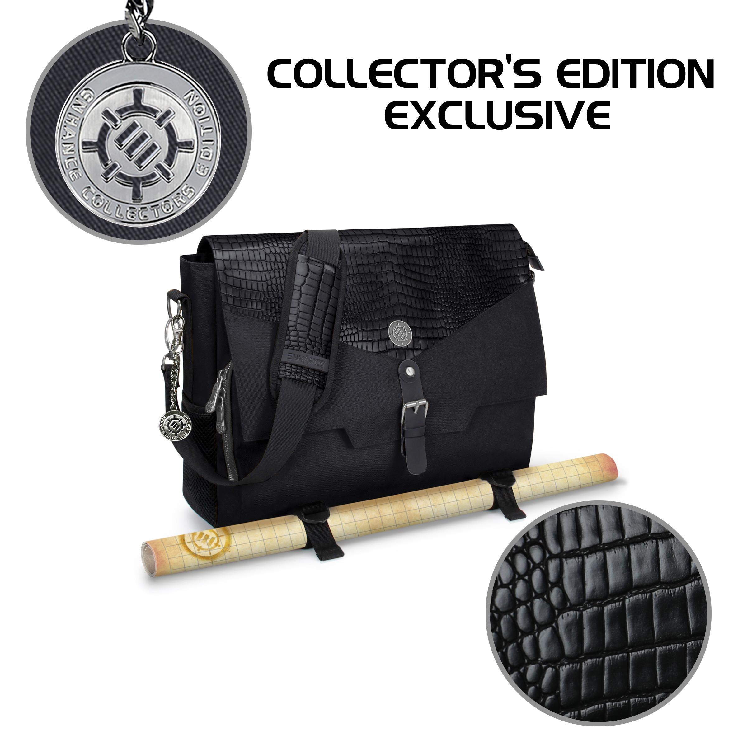 ENHANCE Collector's Edition RPG Player's Essentials DnD Bag - Dragon Black