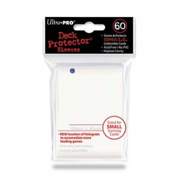 Ultra Pro Deck Protector Sleeves white mini (60)