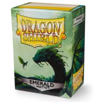 Dragon Shield Card Sleeves - Matte Emerald (100)