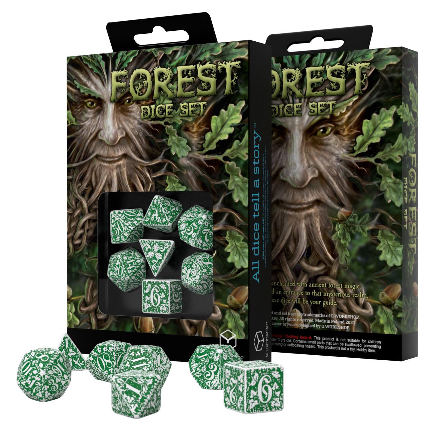 Forest Dice Set: Tundra (7)