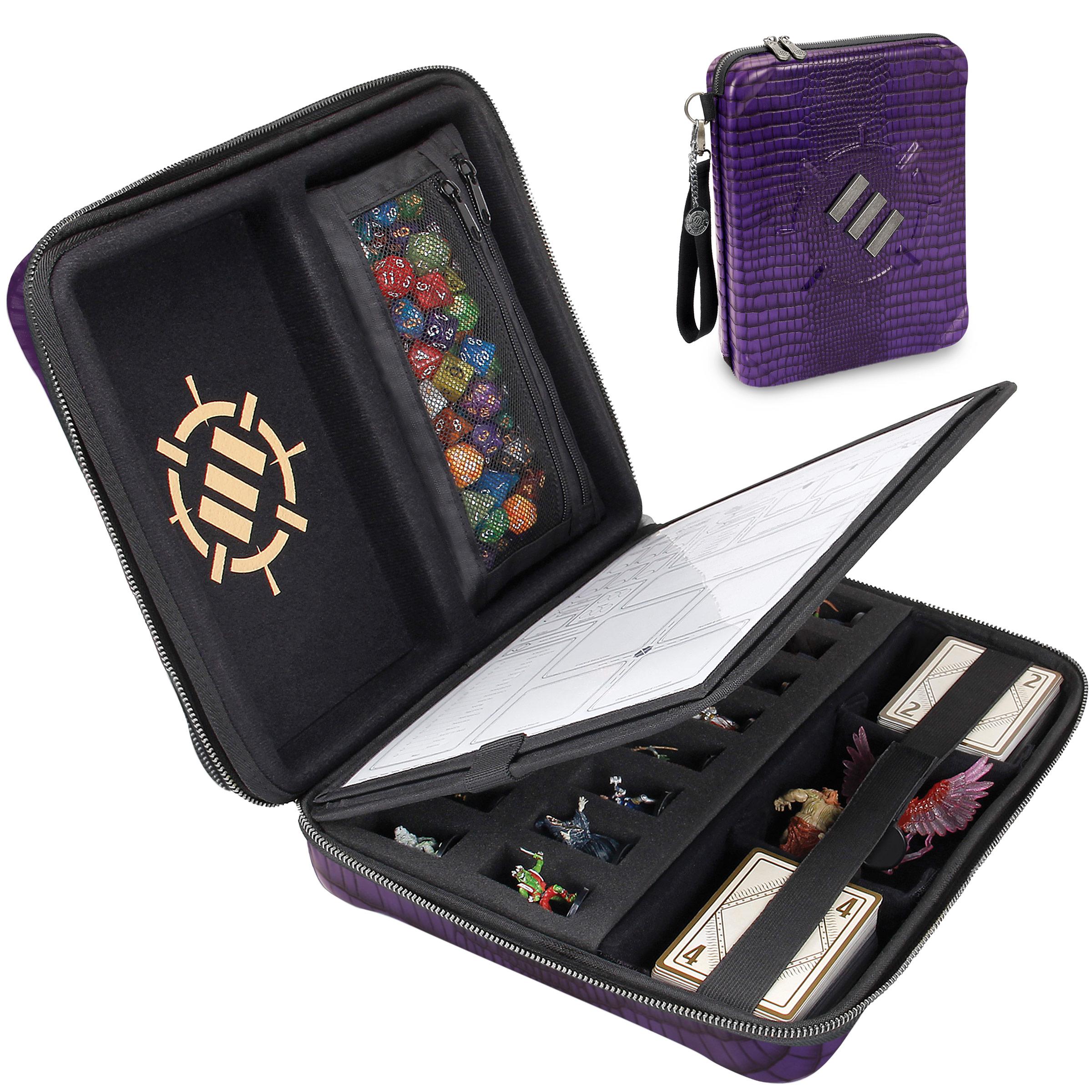 ENHANCE Collector's Edition RPG Organizer Case - Dragon Purple