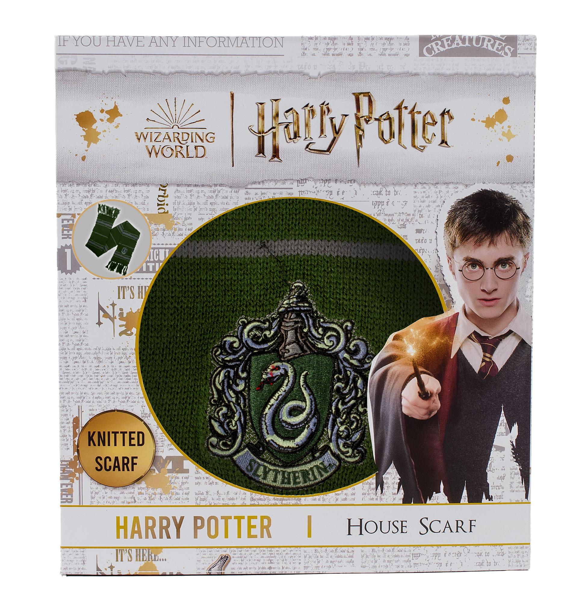 Harry Potter Slytherin Thin Stripes Scarf (Boxed) Harry Potter Slytherin Thin Stripes Scarf (Boxed)