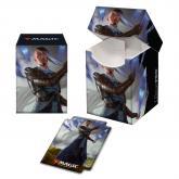 UP MTG - Kaldheim- PRO 100+ Deck Box featuring Planeswalker Art 3 for Magic: The Gathering