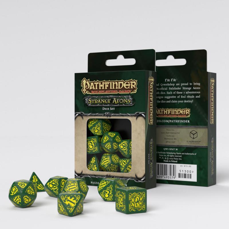Pathfinder Strange Aeons Dice Set (7) Pathfinder Strange Aeons Dice Set (7)