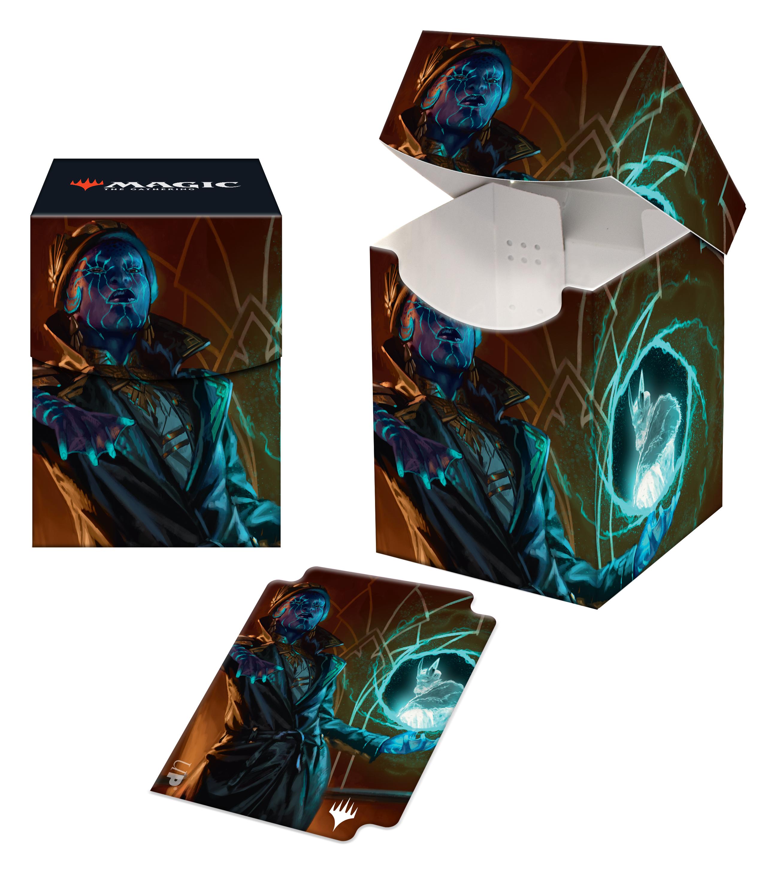 UP - Magic: The Gathering Streets of New Capenna 100+ Deck Box featuring Kamiz, Obscura Oculus UP - Magic: The Gathering Streets of New Capenna 100+ Deck Box featuring Kamiz, Obscura Oculus