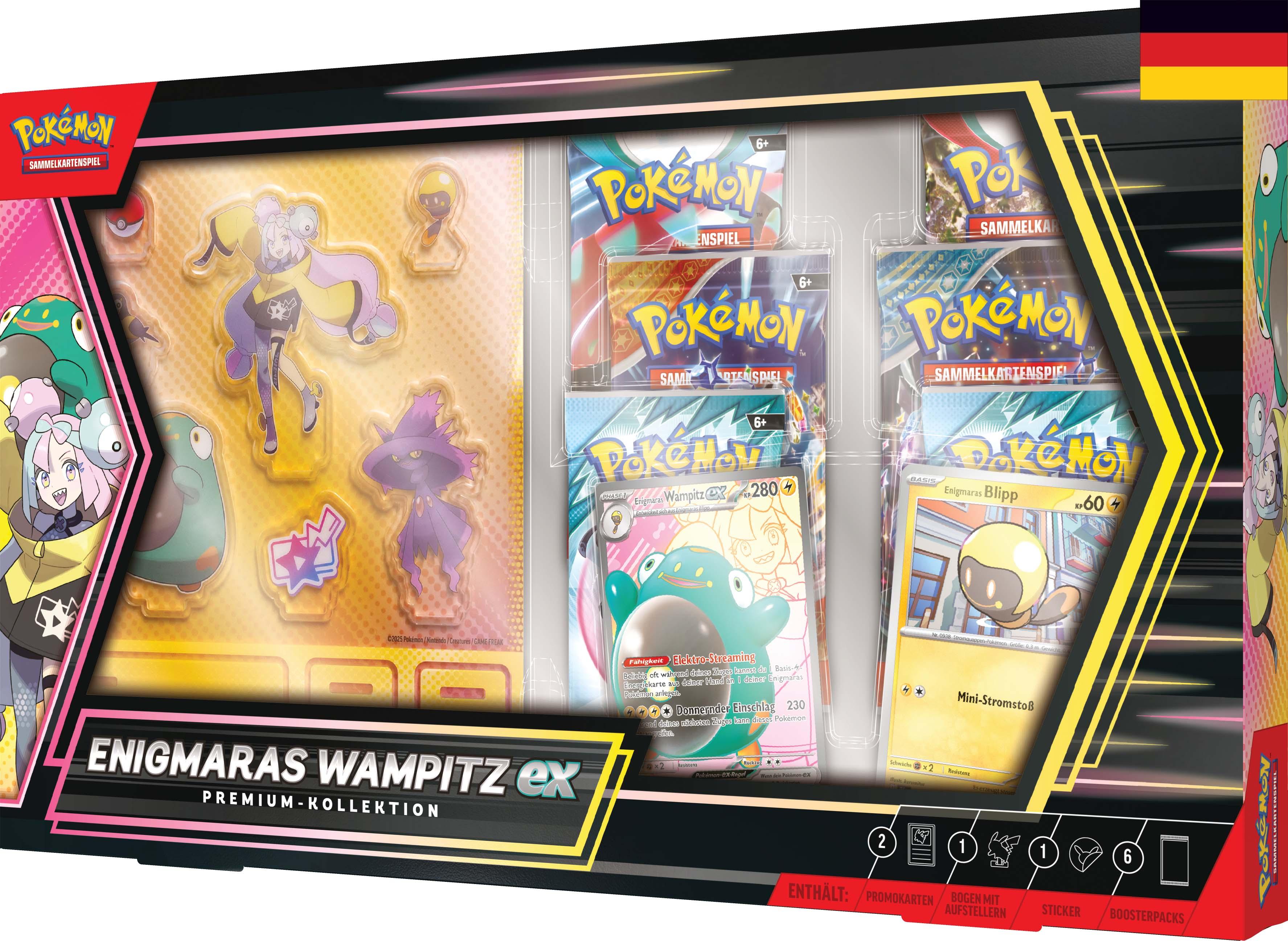 Pokémon Enigmaras Wampitz-ex Premium-Kollektion DE