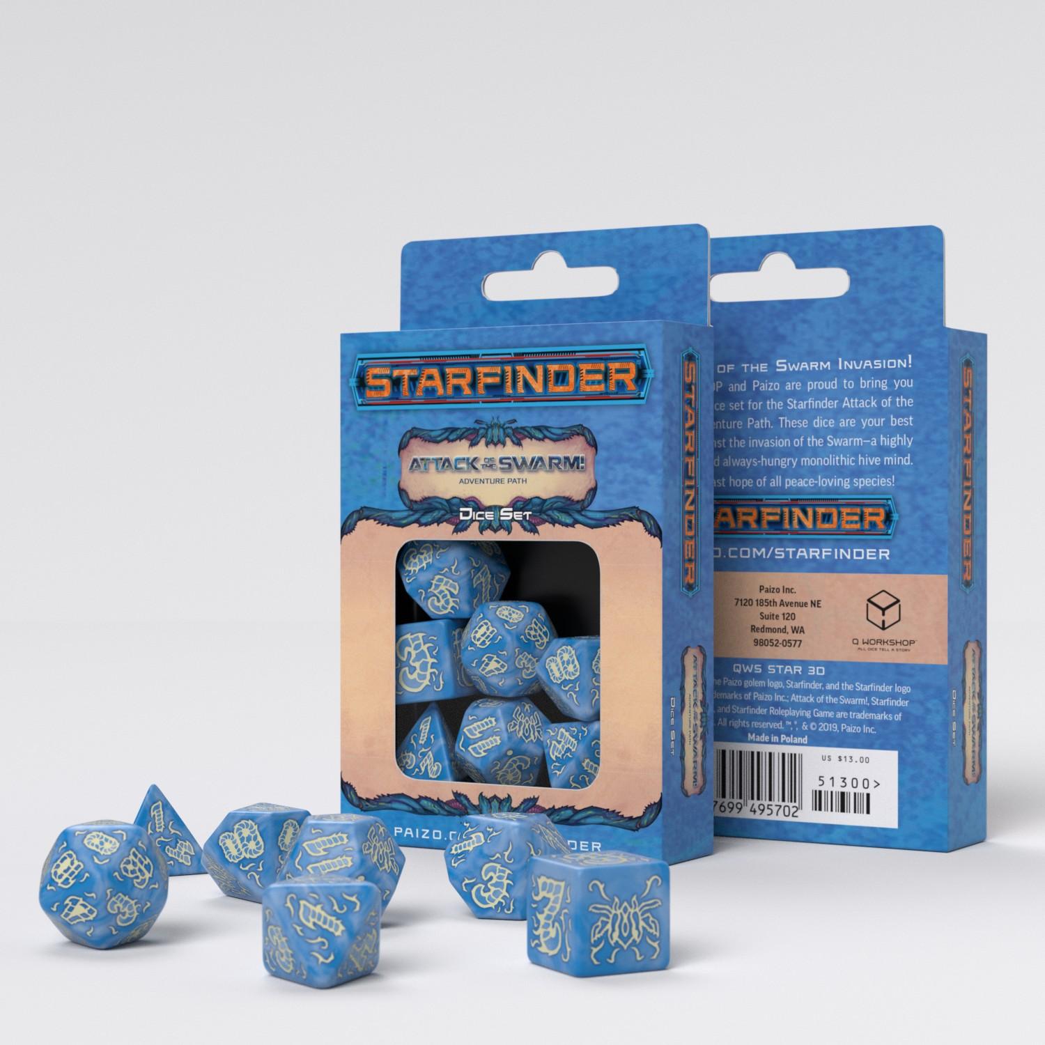 Starfinder Attack of the Swarm Dice Set (7)