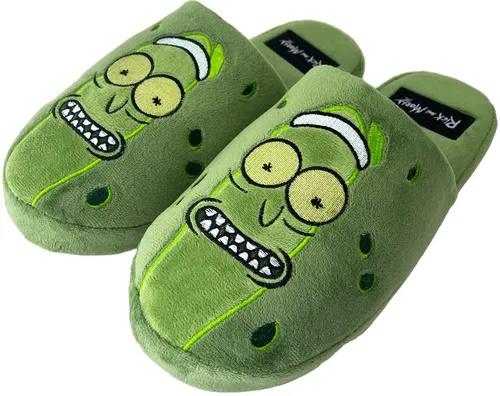 Rick And Morty Pickle Rick Mens Mule Slippers Large UK 8+/EU42+