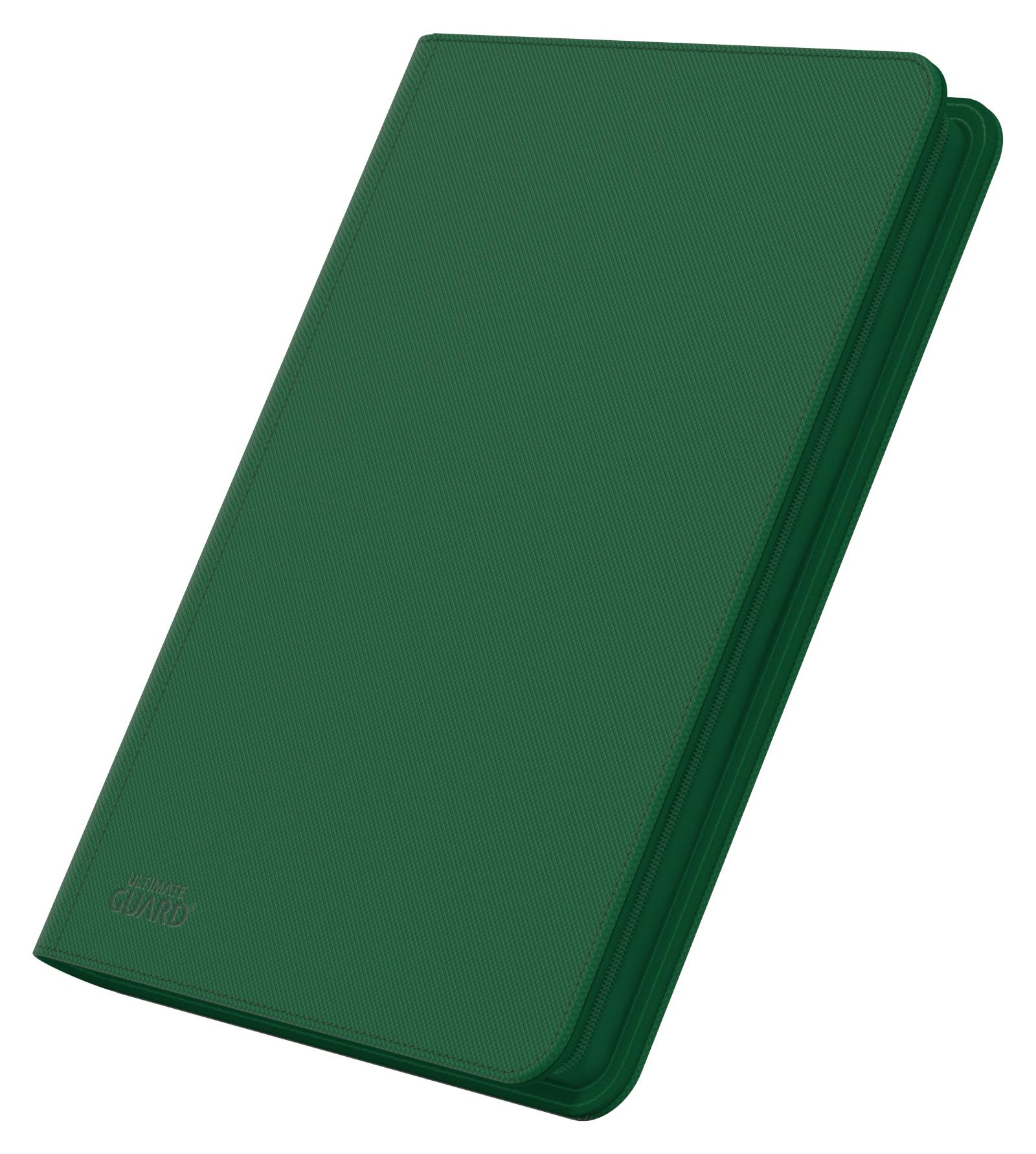 8-Pocket QuadRow ZipFolio XenoSkinTM Green 8-Pocket QuadRow ZipFolio XenoSkinTM Green