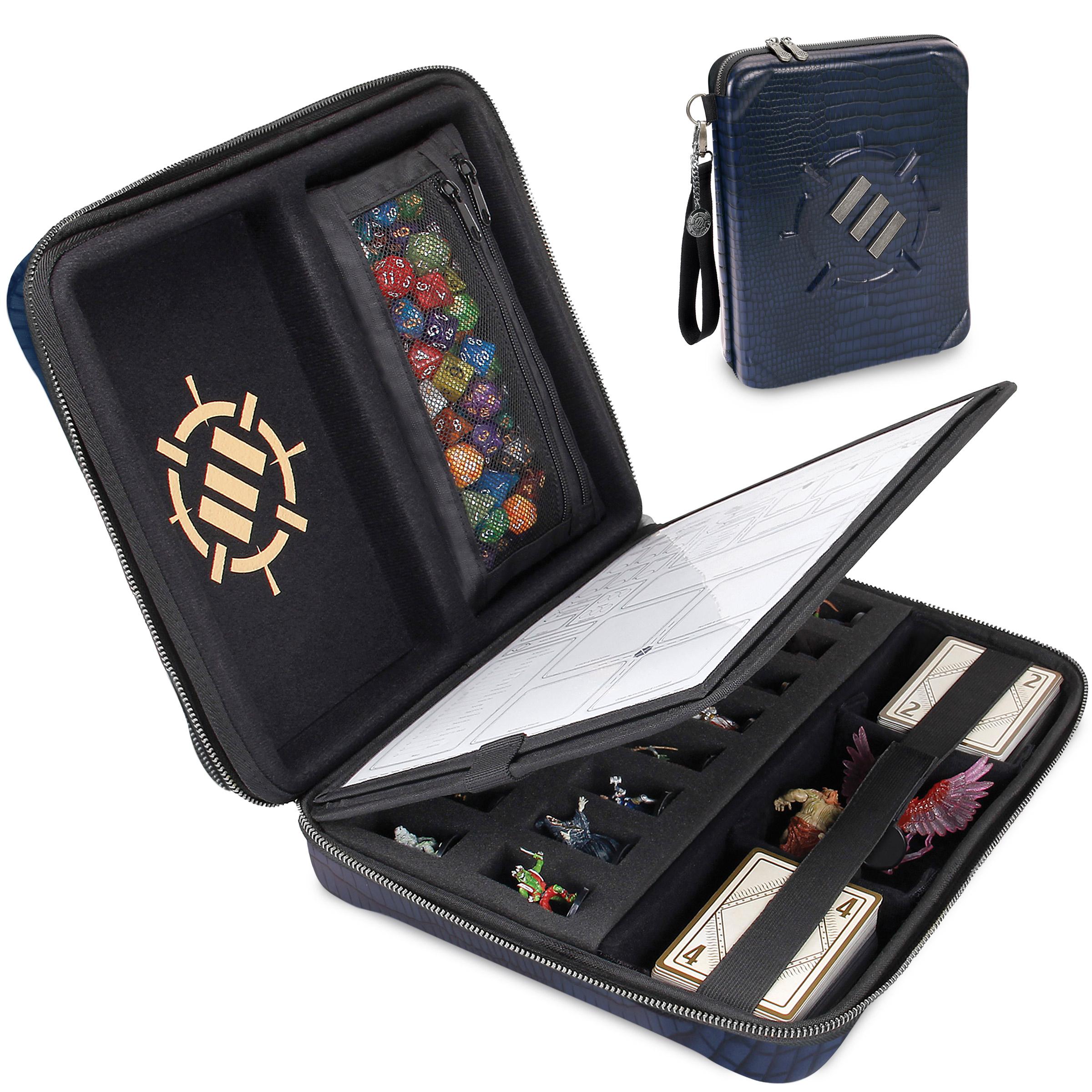 ENHANCE Collector's Edition RPG Organizer Case - Dragon Blue