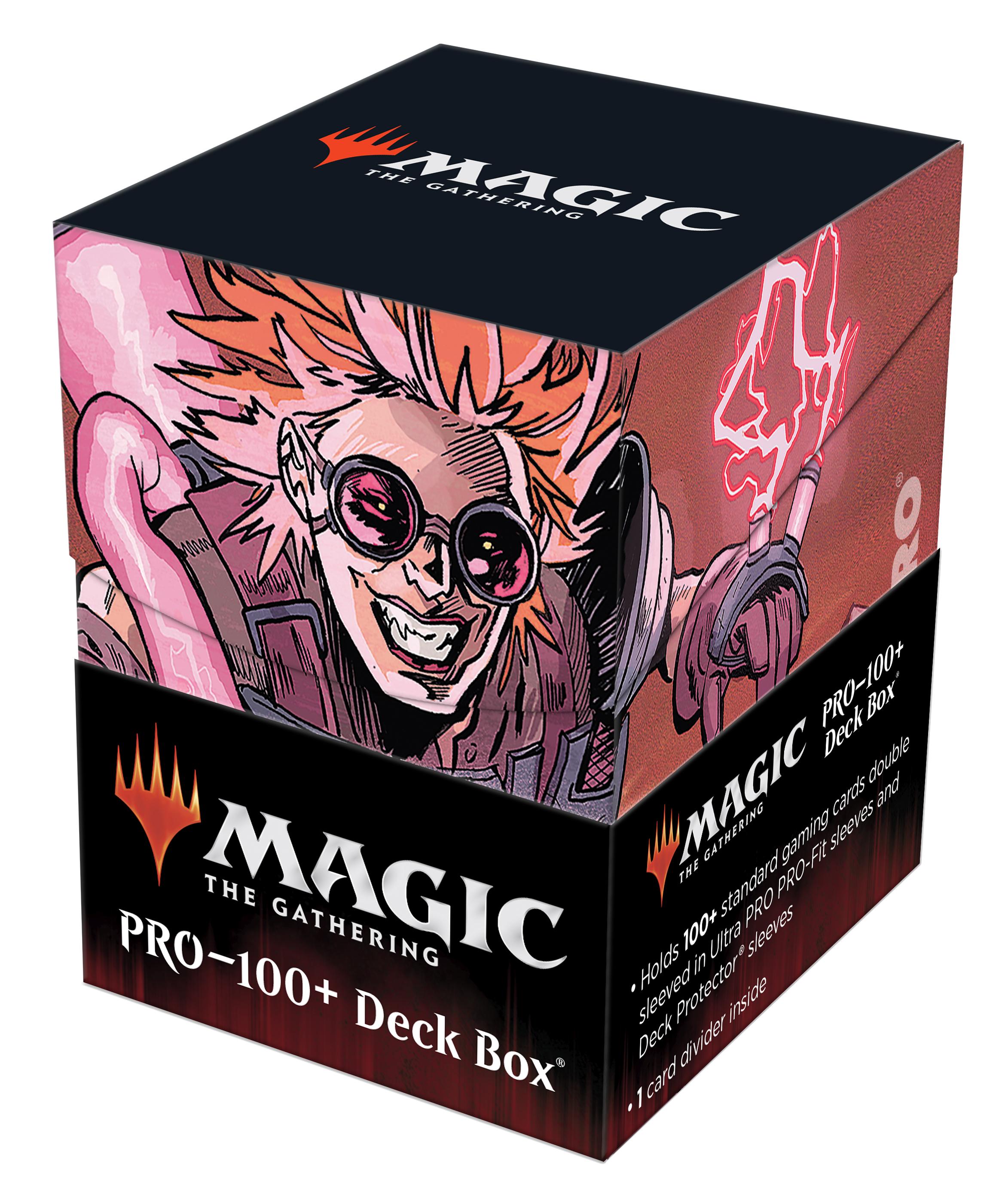 UP - 100+ Deck Box for Magic: The Gathering - Innistrad Midnight Hunt V4 UP - 100+ Deck Box for Magic: The Gathering - Innistrad Midnight Hunt V4