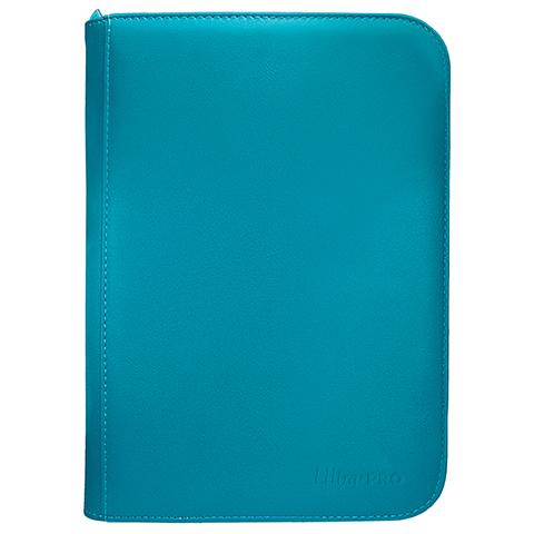 Ultra Pro - Vivid 4-Pocket Zippered PRO-Binder: Teal