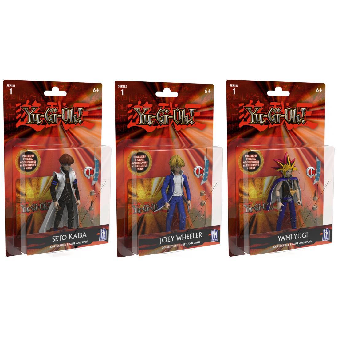 YU-GI-OH - 4" ACTION FIGURES ASSORTMENT DISPLAY (6)