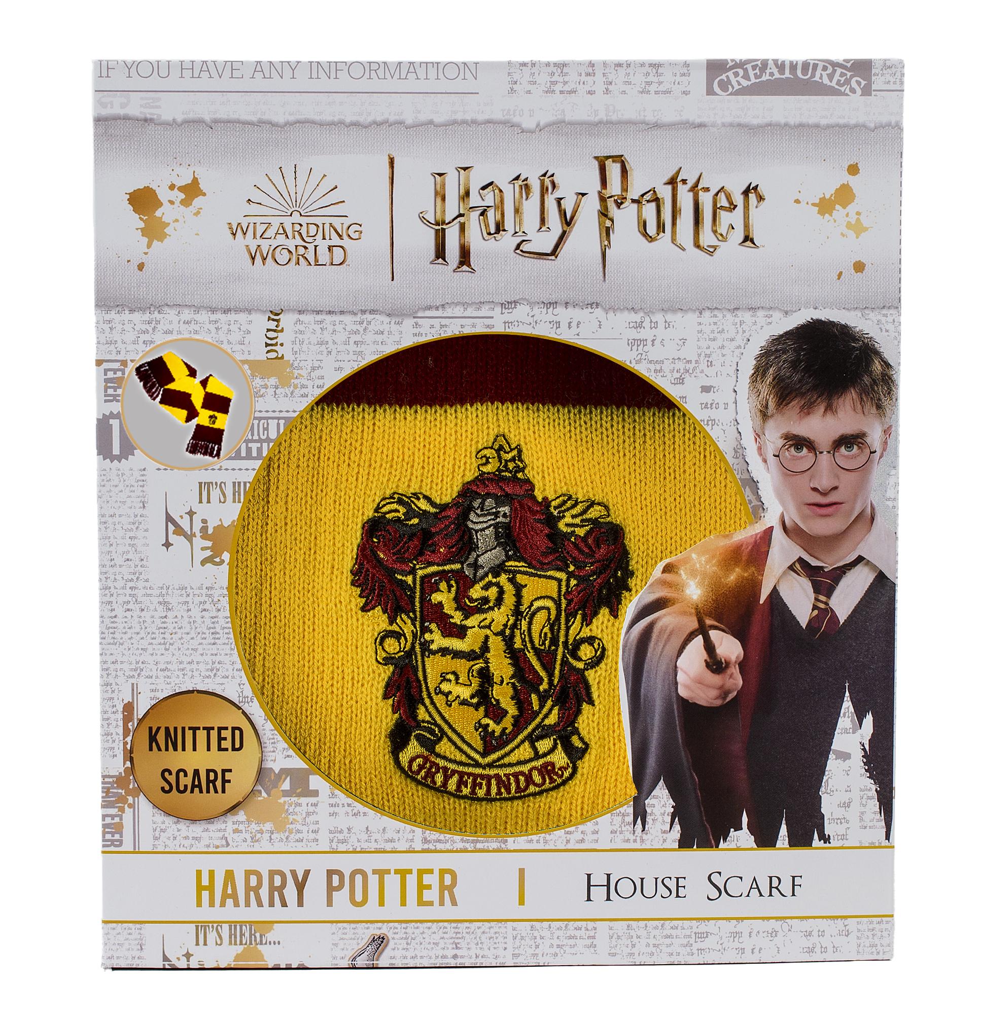 Harry Potter Gryffindor Bold Stripes Scarf (Boxed)