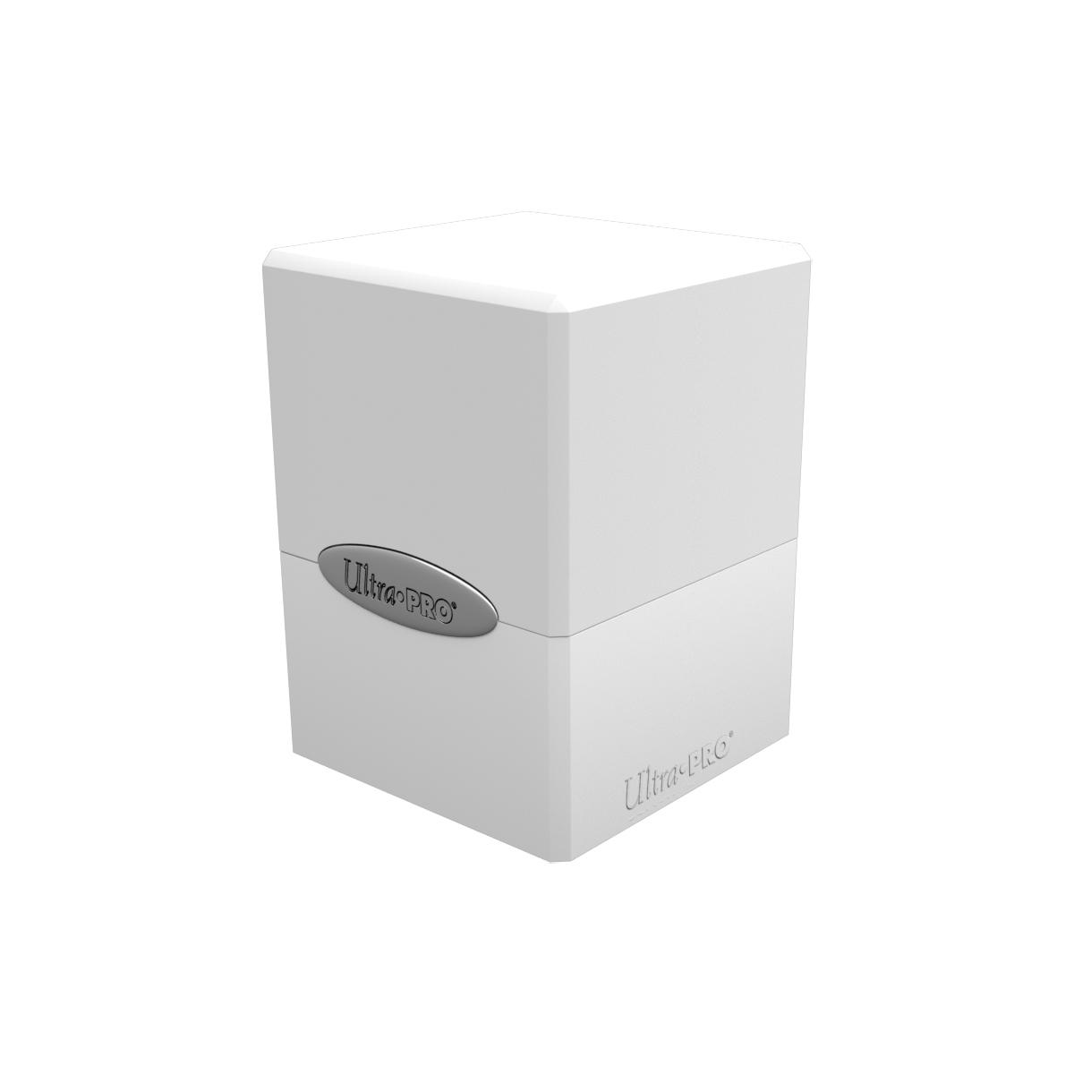 Satin Cube - Arctic White Satin Cube - Arctic White