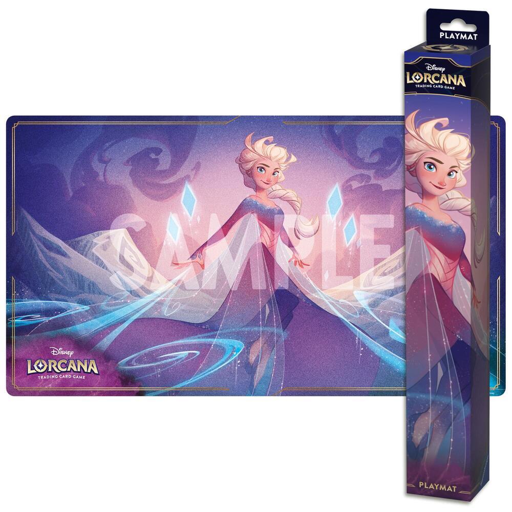 Disney Lorcana - Azurblaues Meer: Spielmatte - Elsa Disney Lorcana - Azurblaues Meer: Spielmatte - Elsa