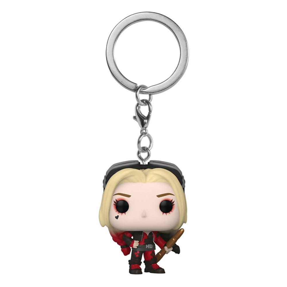 Funko POP Keychain: TSS- Harley Quinn (Bodysuit)