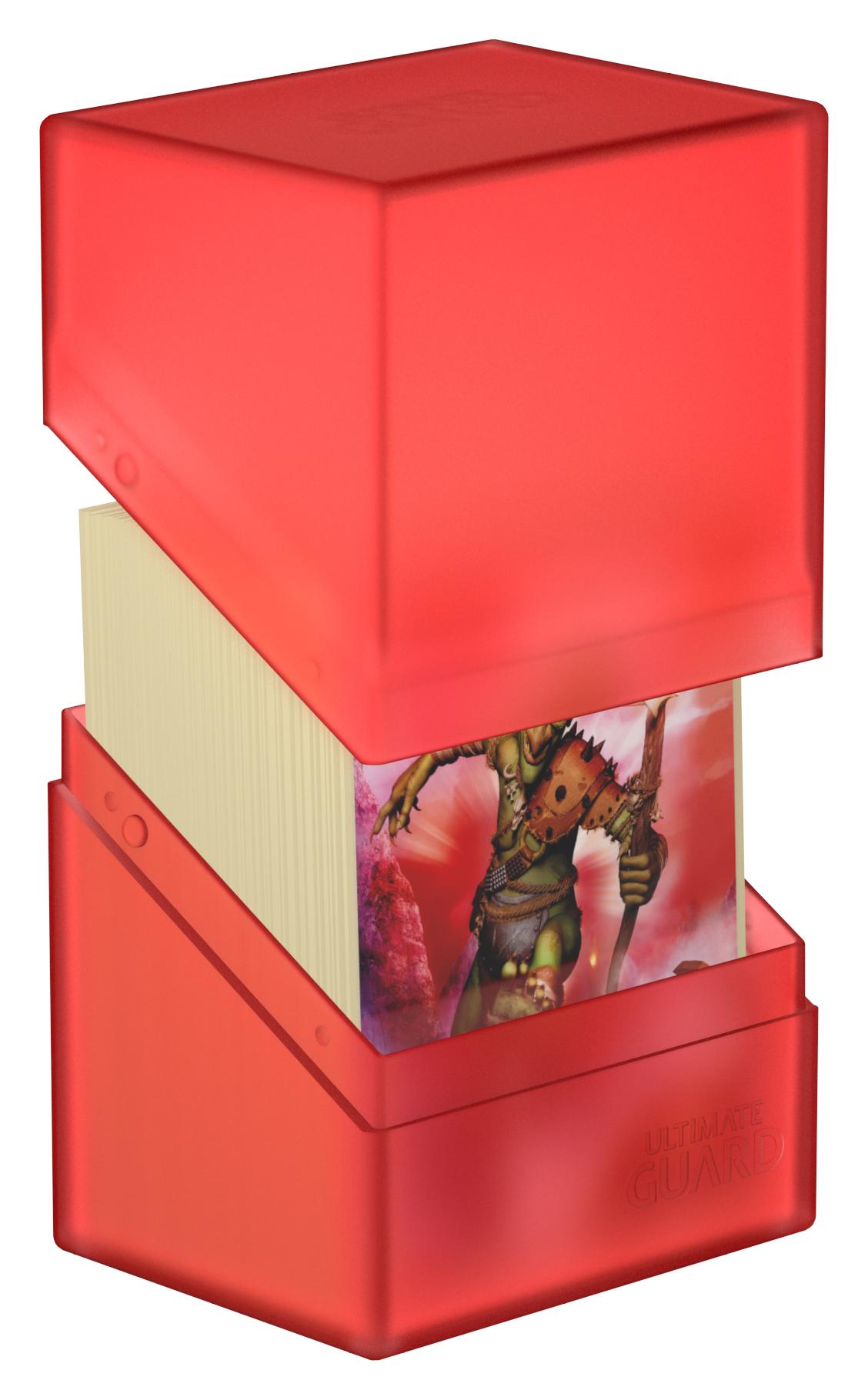 Ultimate Guard - Boulder Deck Case 80+ Standardgröße Ruby Ultimate Guard - Boulder Deck Case 80+ Standardgröße Ruby