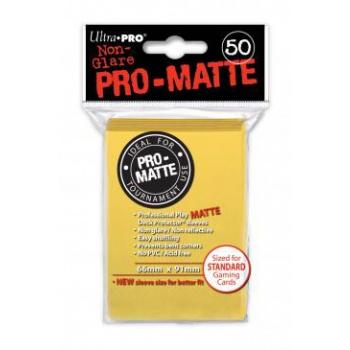 Ultra Pro - Pro Matte Standard - Gelb (50) Ultra Pro - Pro Matte Standard - Gelb (50)