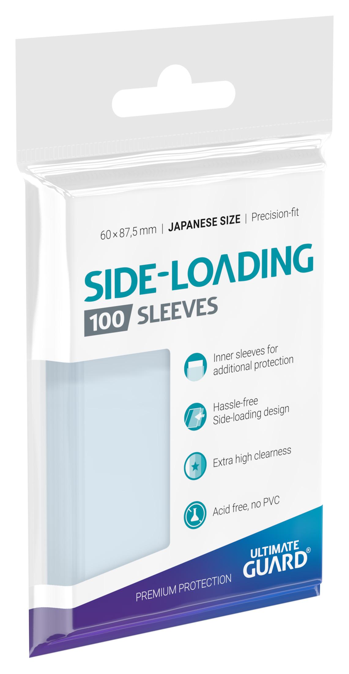 Precise-Fit Sleeves Side-Loading Japanese Size Transparent (100)