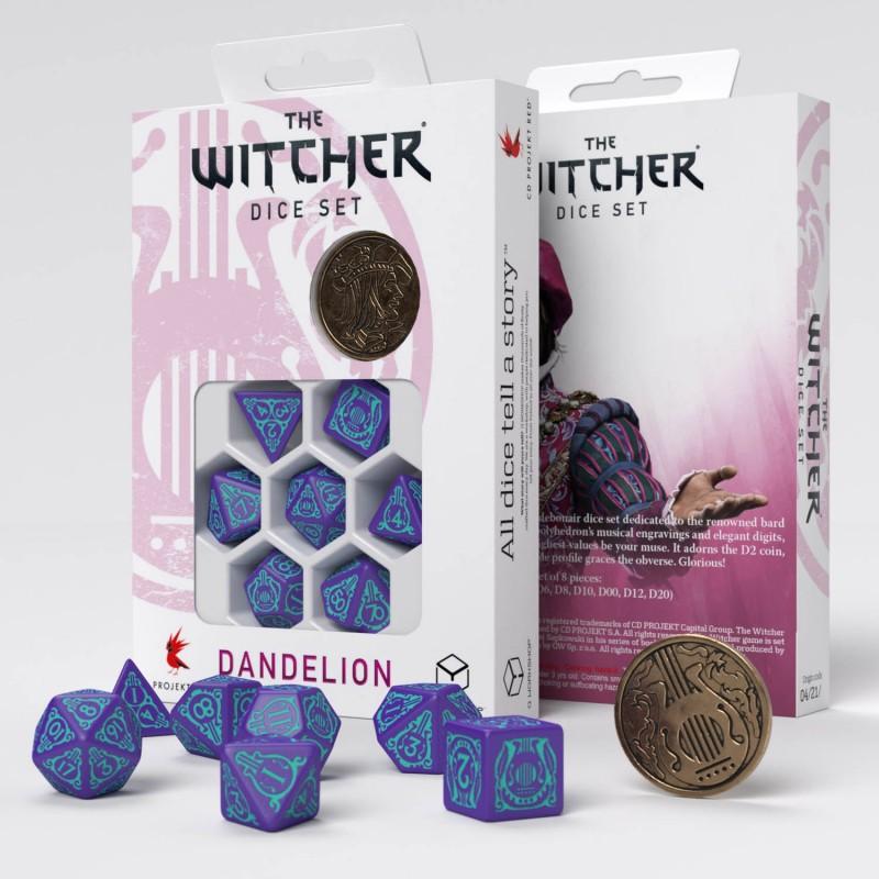 The Witcher Dice Set. Dandelion - Half a Century of Poetry