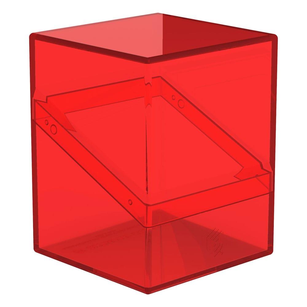 Ultimate Guard - Boulder Deck Case 100+ Clear - Ruby Ultimate Guard - Boulder Deck Case 100+ Clear - Ruby