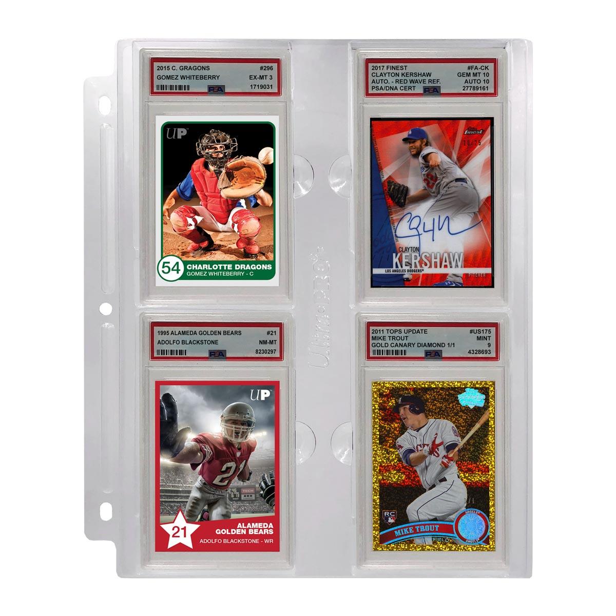 Ultra Pro - 1ct Page for PSA Slabs