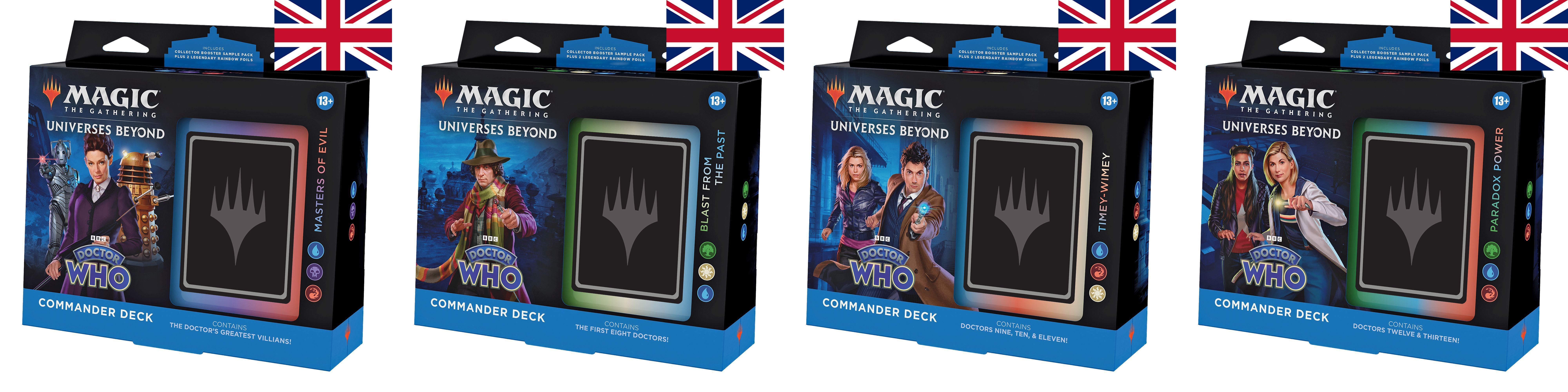 Dr. Who - Commander Deck Display (4) EN