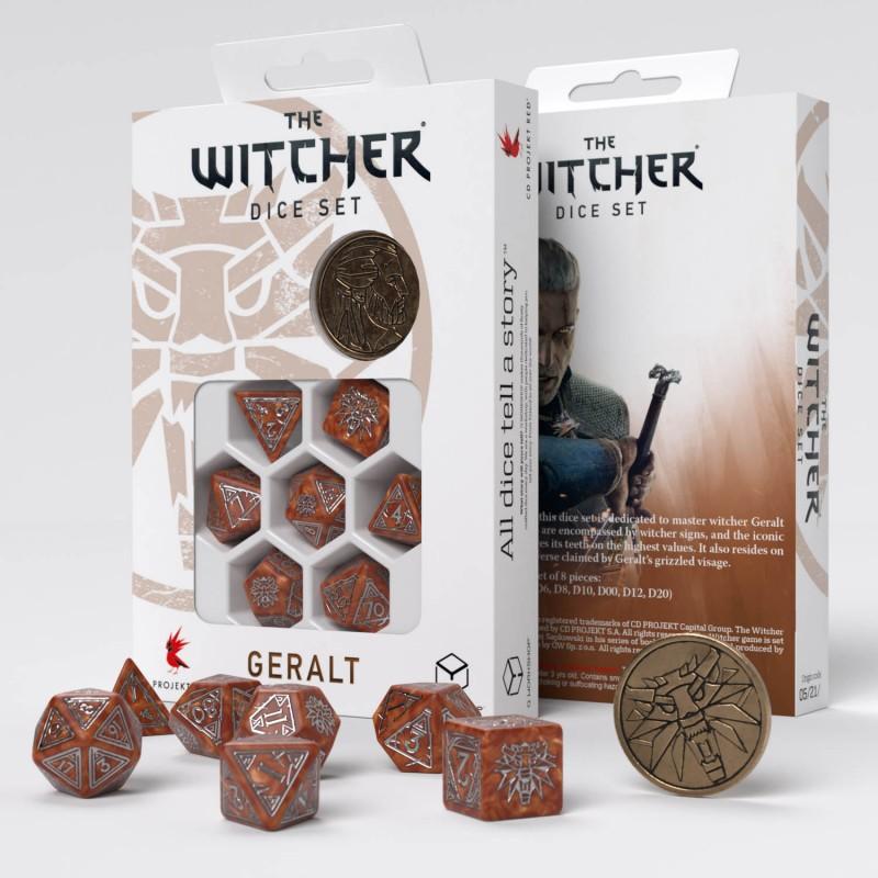 The Witcher Dice Set. Geralt  - The Monster Slayer The Witcher Dice Set. Geralt  - The Monster Slayer