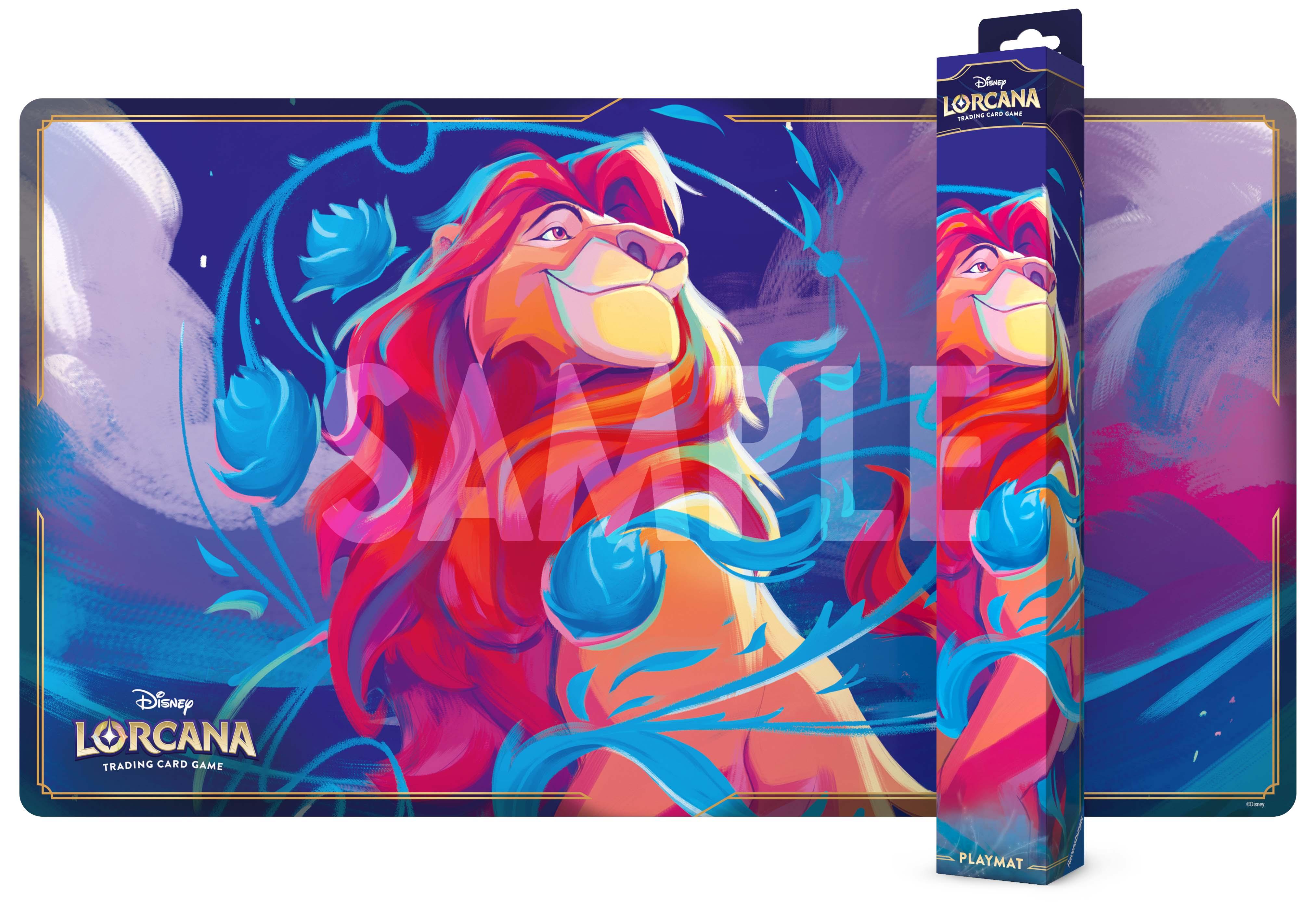 Disney Lorcana - Mythen: Spielmatte Mufasa