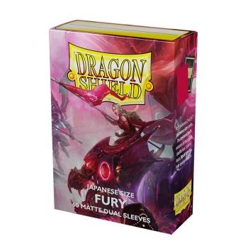 Dragon Shield Japanese size Dual Matte Sleeves - Fury 'Alaria, Commonwealth Champion' (60 Sleeves)