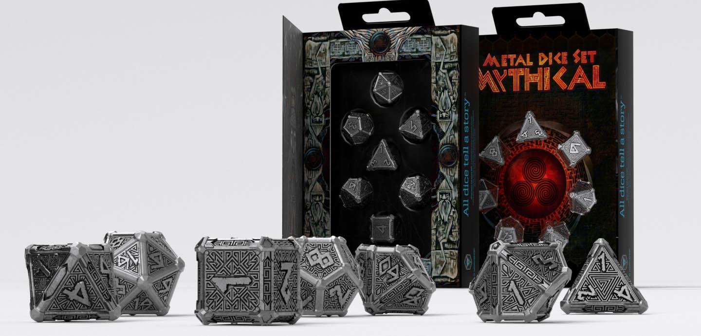 Metal Mythical Dice Set (7) Metal Mythical Dice Set (7)