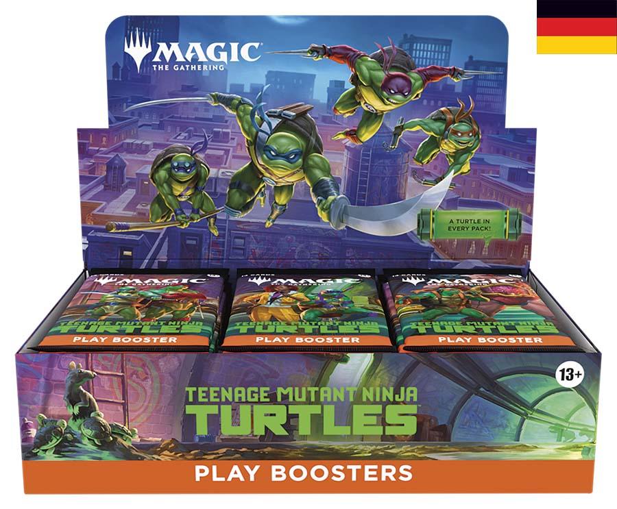 MTG - Teenage Mutant Ninja Turtles: Play Booster Display (30) DE MTG - Teenage Mutant Ninja Turtles: Play Booster Display (30) DE