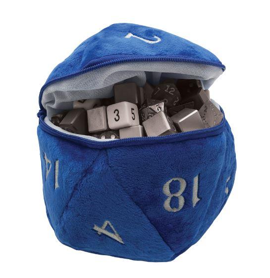 UP - D20 Plush Dice Bag - Blue