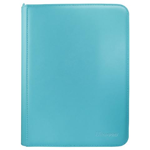 Ultra Pro - Vivid 9-Pocket Zippered PRO-Binder: Light blue Ultra Pro - Vivid 9-Pocket Zippered PRO-Binder: Light blue
