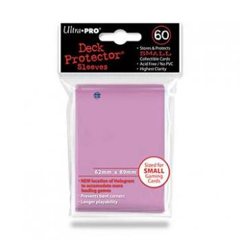 Ultra Pro Deck Protector Sleeves pink mini (60) Ultra Pro Deck Protector Sleeves pink mini (60)