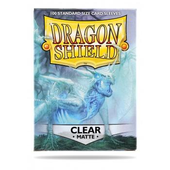 Dragon Shield Card Sleeves - Matte Clear (100) Dragon Shield Card Sleeves - Matte Clear (100)
