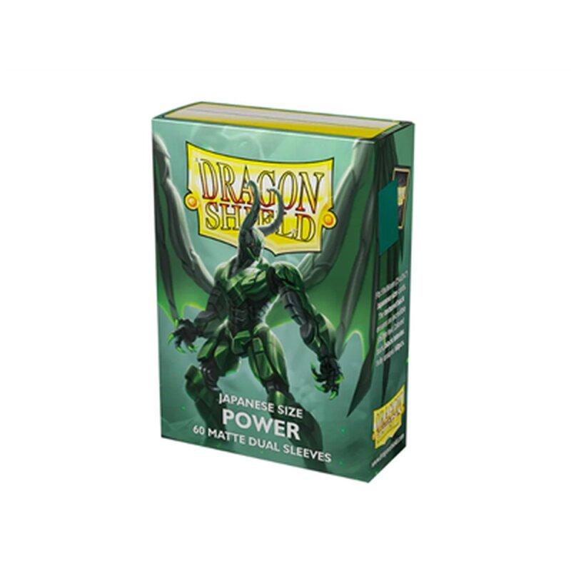 Dragon Shield: Japanese Size Sleeves Matte Dual - Power (60)