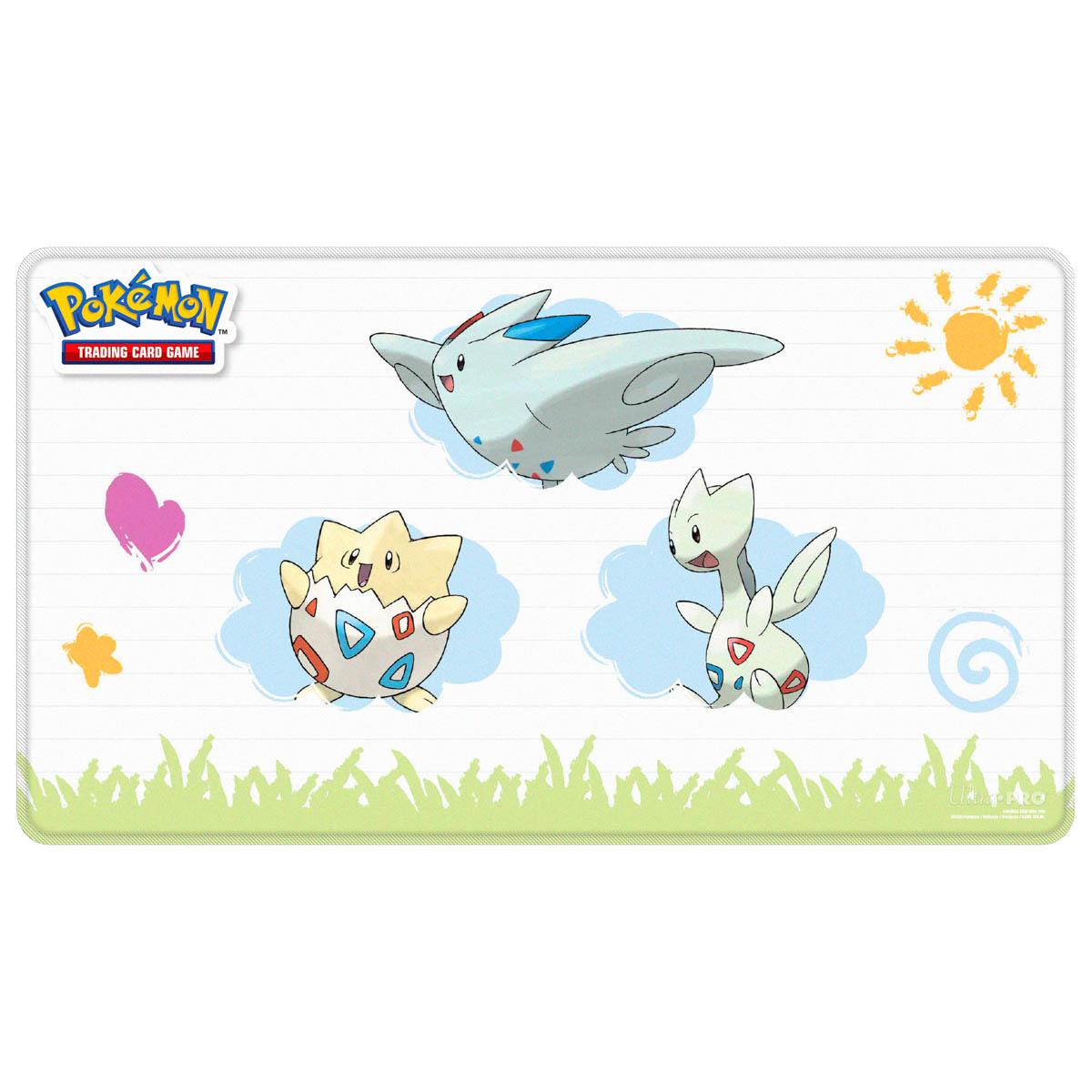 Ultra Pro - Togepi Evolutions Stitched Playmat for Pokémon Ultra Pro - Togepi Evolutions Stitched Playmat for Pokémon