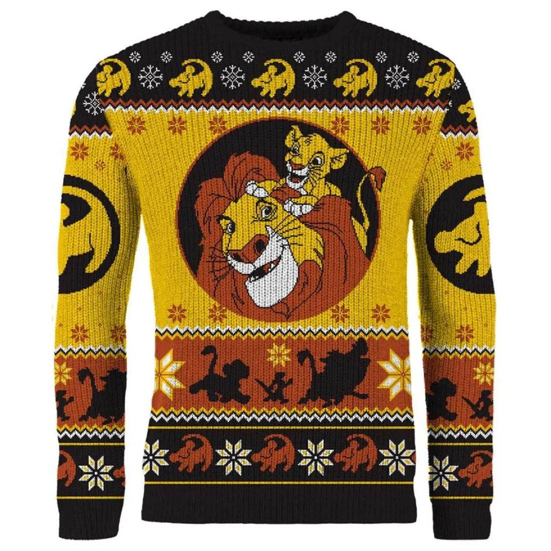 Lion King Christmas Jumper Lion King Christmas Jumper