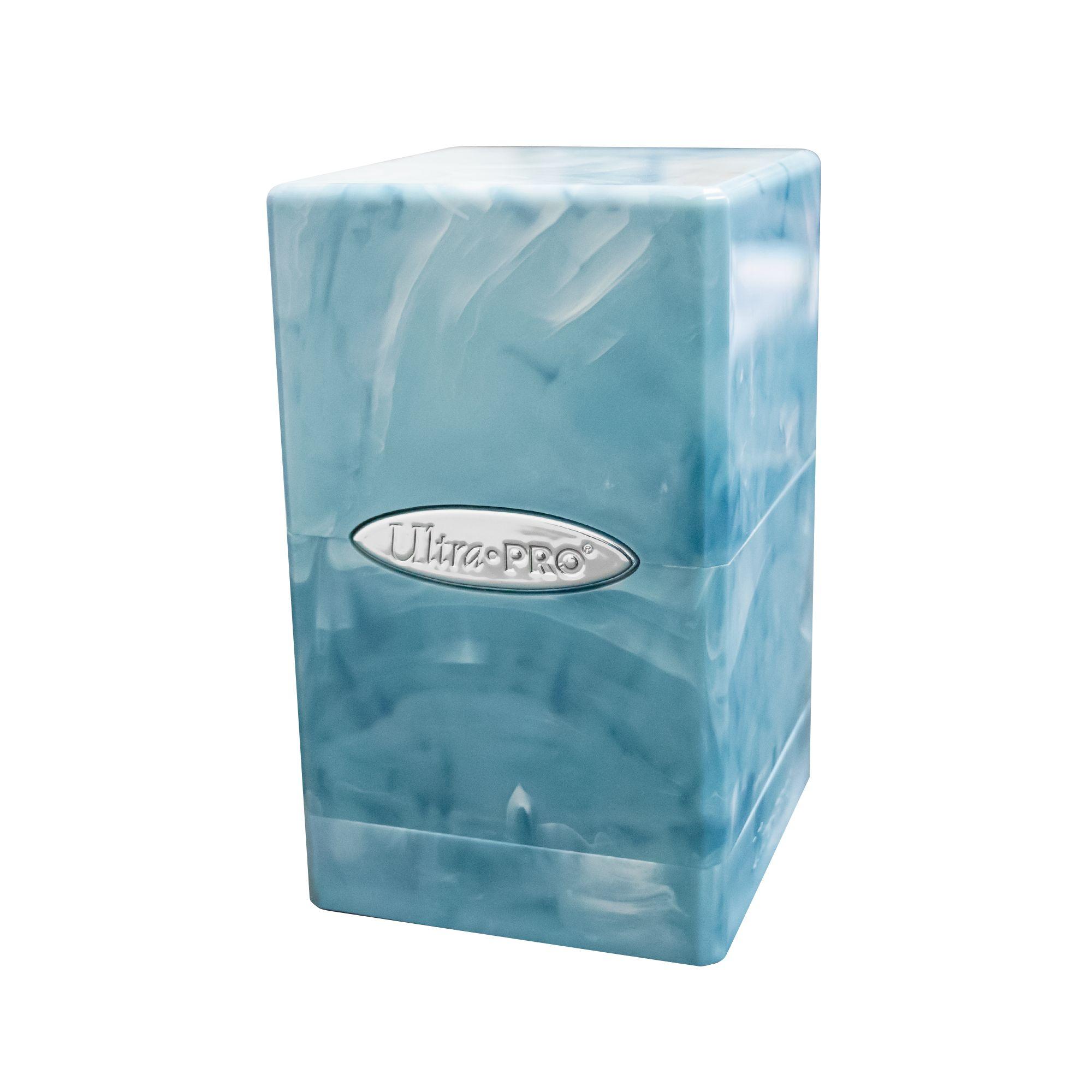 Ultra Pro - Marble Satin Tower - Light Blue / White Ultra Pro - Marble Satin Tower - Light Blue / White