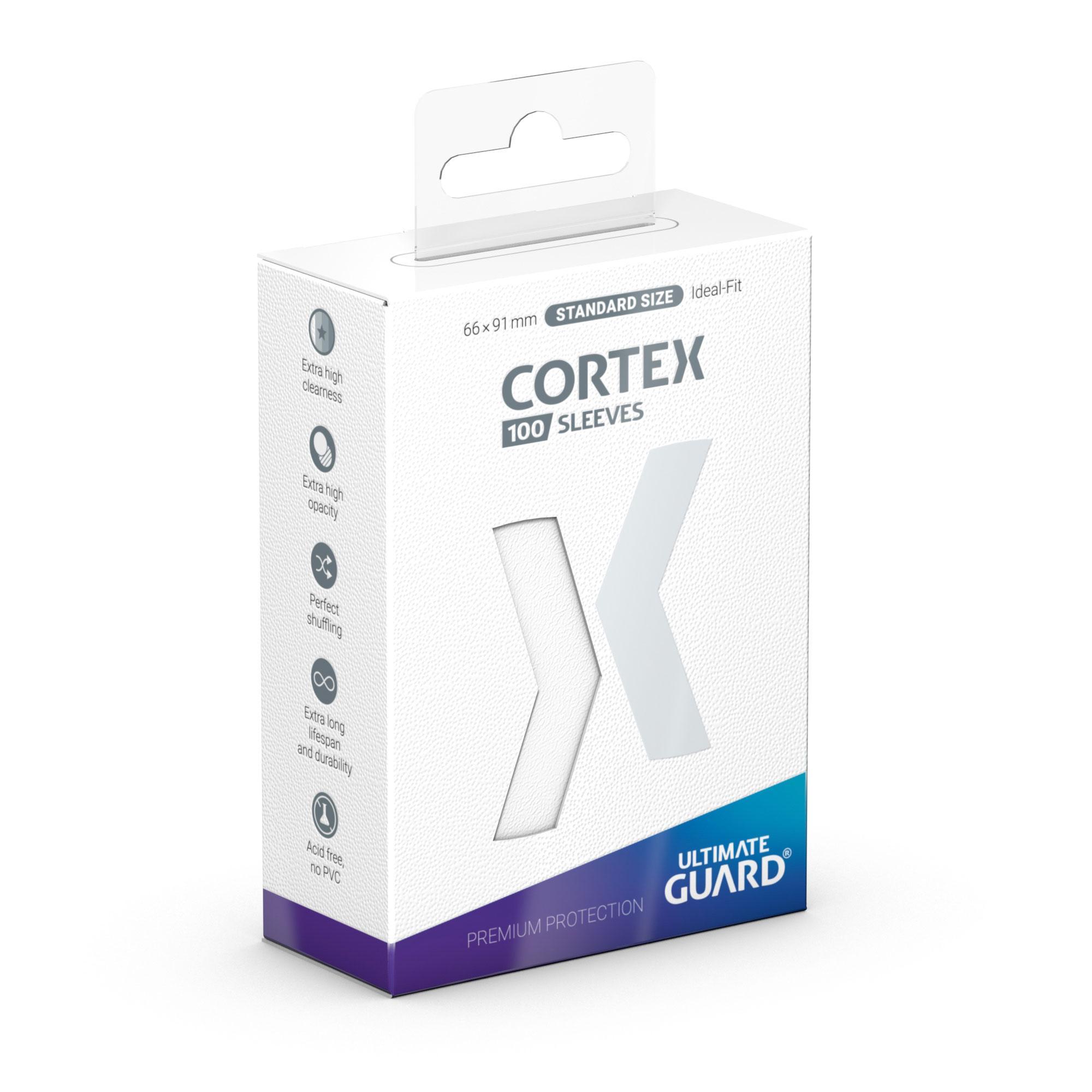 Ultimate Guard Cortex Sleeves (100) Standard Size White Ultimate Guard Cortex Sleeves (100) Standard Size White