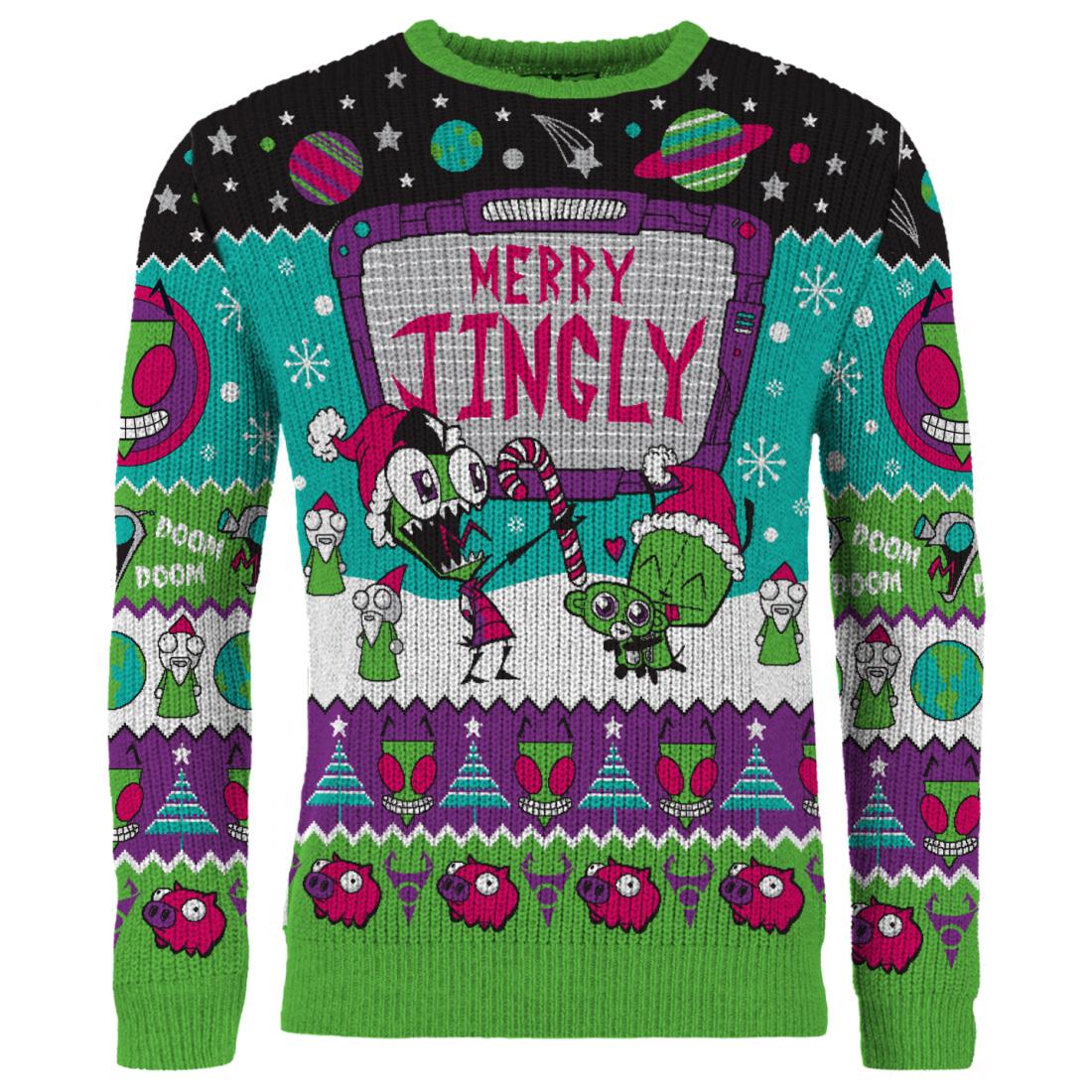 Invader Zim Christmas Jumper Invader Zim Christmas Jumper