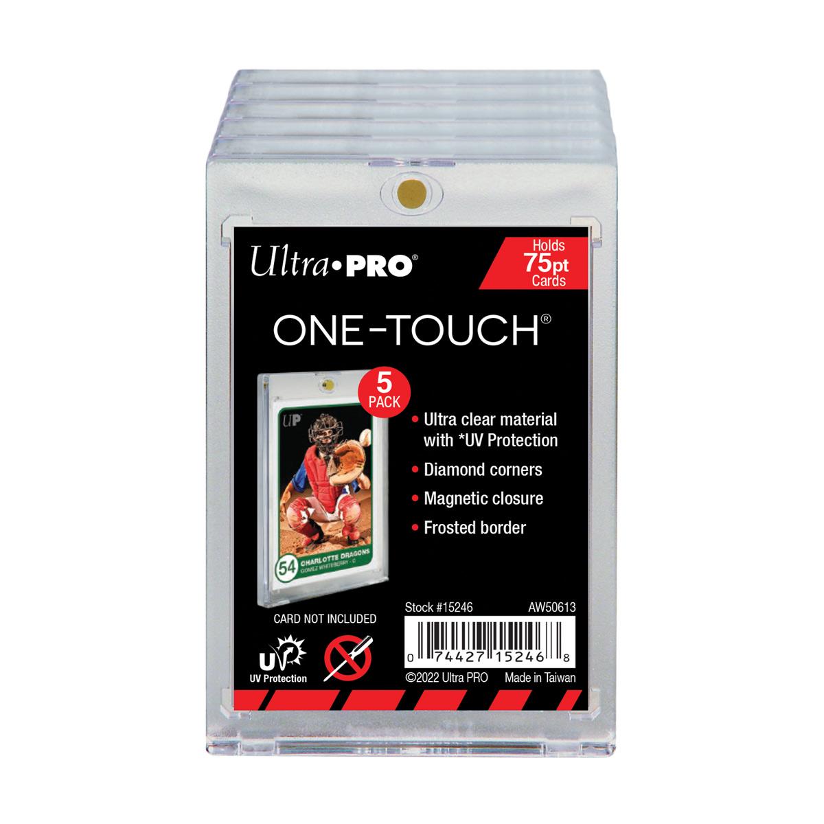 Ultra Pro - 75PT UV ONE-TOUCH Magnetic Holder (5 count retail pack)