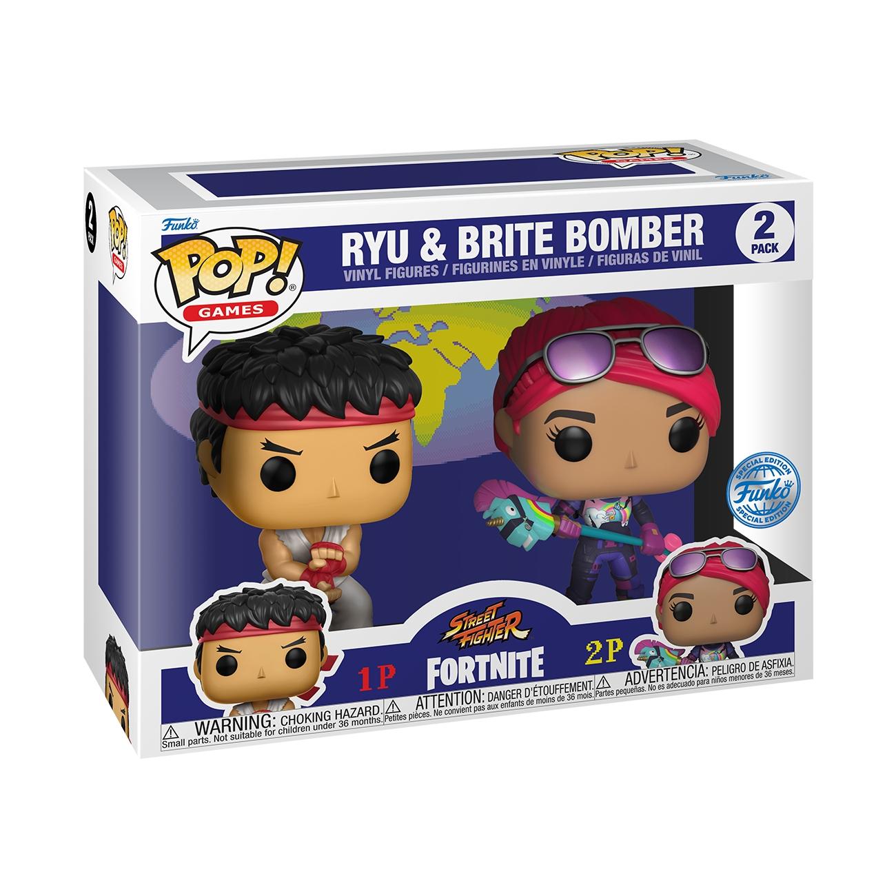 POP Games: Fortnite- 2PK Ryu & Brite Bomber