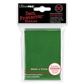 Ultra Pro Deck Protectors Green normal (50) Ultra Pro Deck Protectors Green normal (50)