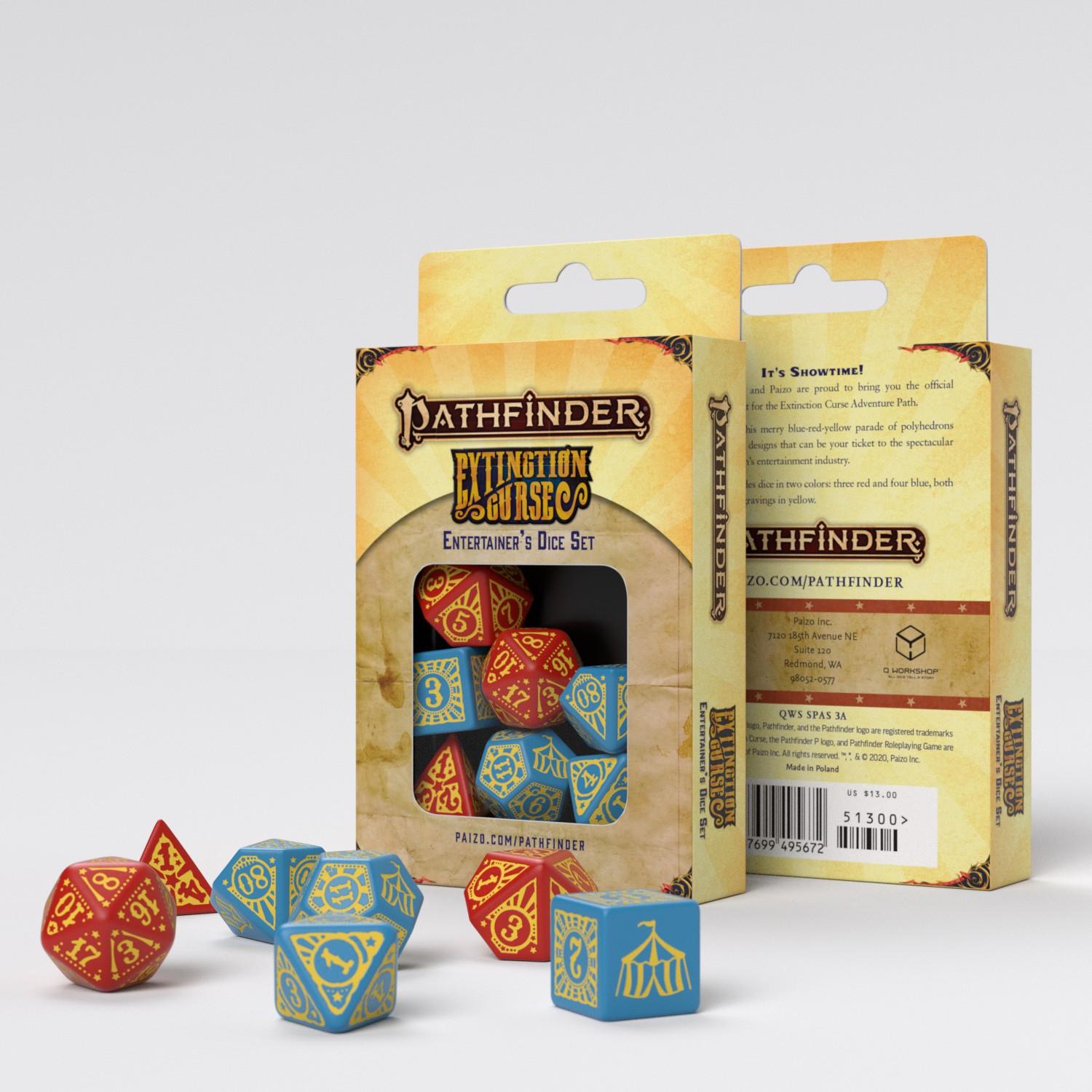 Pathfinder Extinction Curse Entertainer's Dice Set (7) Pathfinder Extinction Curse Entertainer's Dice Set (7)