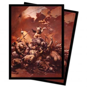 UP - The Destroyer Standard Size Deck Protectors by Frank Frazetta 100ct
